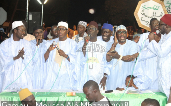 PHOTOS - TIVAOUANE- Les Images du Gamou de Mame Moussé Allé Mbaaye, édition 2018, présidé par Serigne Mbaye Sy Abdou 