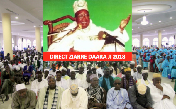 LIVE TIVAOUANE - Suivez EN DIRECT la Ziarra Daara Ji du Dahiratoul Mountadibine de Serigne Mansour Sy Borom Daara ji
