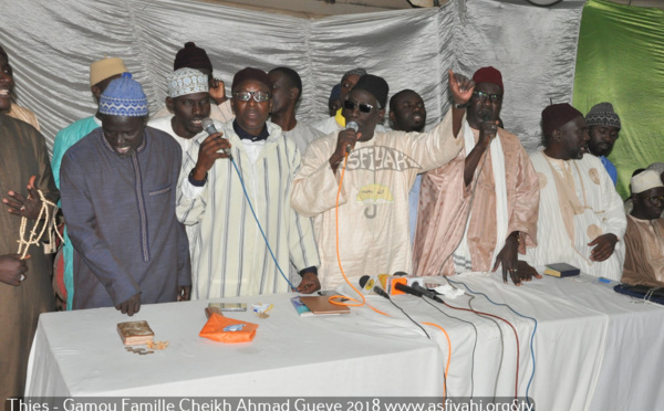  PHOTOS - THIÉS - Les Images du Gamou 2018 de la famille de feu Cheikh Ahmad Guéye et la Djamiyatou Da'Awatoul khalqi ilal haqqi