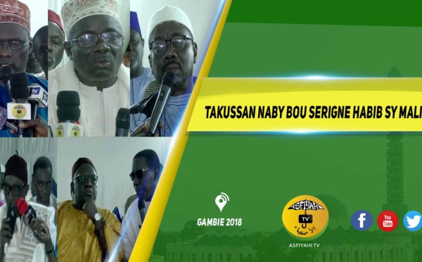 VIDEO - GAMBIE 2018 -  Suivez le Takussan Naby Bou Serigne Habib Sy Malick, organisé à Banjul ce Samedi 17 Mars 2018