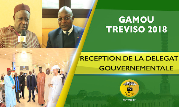 VIDEO - ITALIE - GAMOU TREVISO 2018 - Suivez la reception de la délégation Gouvernementale conduite par le ministre Oumar Gueye reçue par Serigne Mansour SY Djamil et la Dahira Mouhtasimine