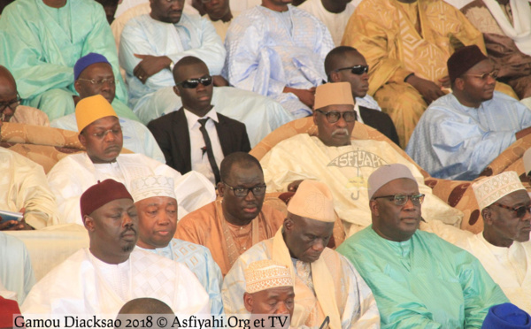 PHOTOS - GAMOU DIACKSAO 2018 - Les Images de la Cérémonie officielle, présidée par Serigne Mbaye Sy Mansour, Khalif General des Tidianes, ce Samedi 21 Avril 2018  