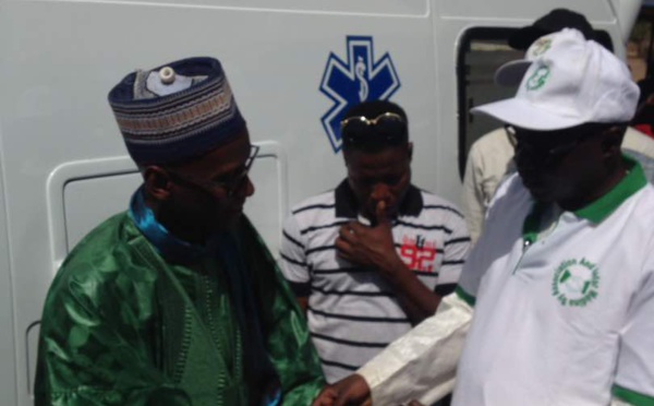 BOULEL - Remise de don d’une ambulance au Poste de Santé de Madina Sy