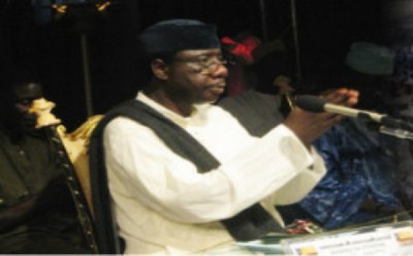 Serigne Mouhammadou Moustapha Sy  : Responsable moral du Dahiratoul Moustarchina Wal Moustarchidaty Génie du Verbe et de l’Esprit 