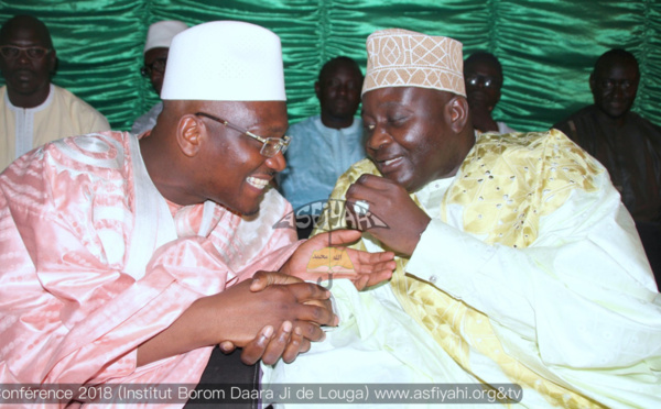 PHOTOS - LOUGA - Les images de la Conférence de l'Institut Borom Daara Ji de Serigne Ahmed Sarr, presidée par Serigne Habib Sy Mansour