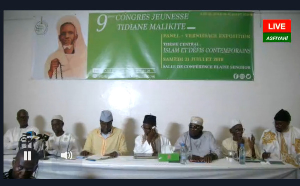 REPLAY -  BLAISE SENGHOR - Revivez le Panel Scientifique de la Jeunesse Tidiane Malikite en prelude au Congres 2018