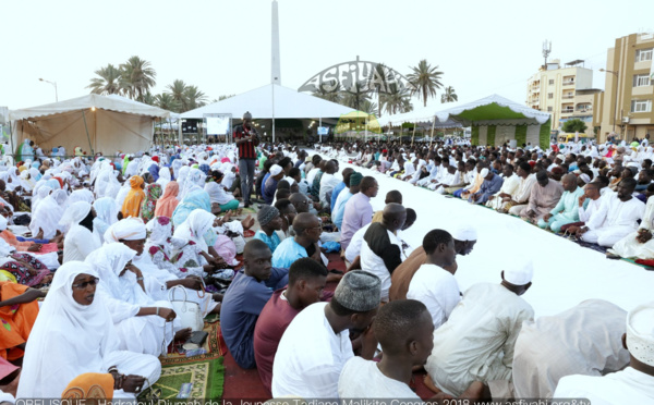 PHOTOS OBELISQUE - Les images de la Hadratoul Djumah du Congrès 2018 de la jeunesse Tidiane Malikite 