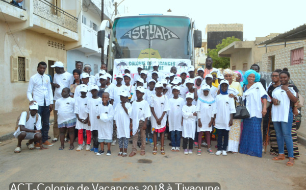 PHOTOS - TIVAOUANE 2018 -  Les Images de la Colonie de Vacances 2018 à Tivaouane de l'association Action Tidiane