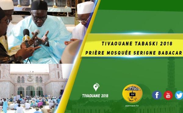 VIDEO - Tivaouane Tabaski 2018 - Intégralité Priére Mosquée Serigne Babacar Sy