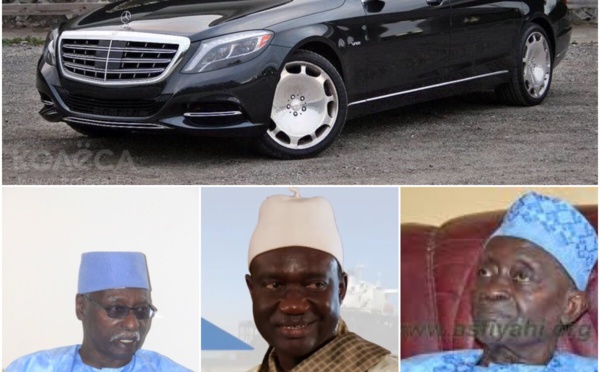 SERIGNE DJAMIL SY MANSOUR HONORE SES PÈRES: Une Mercedes S600 Maybach offerte à Serigne Mbaye Sy Mansour, une S420 à Serigne Sidy Ahmed Sy Babacar