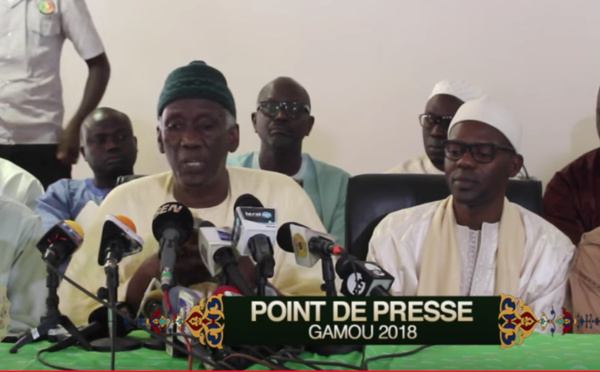 VIDEO - Serigne Mbaye Sy Abdou dévoile le thème central du Gamou 2018 « Ensemble pour la Paix »