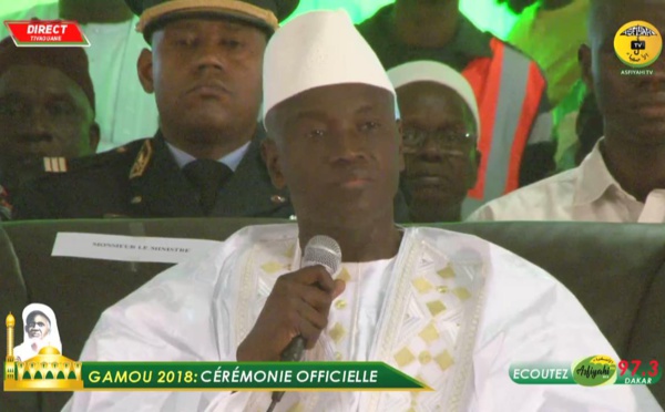 Gamou 2018 - Le discours du Ministre de l’intérieur Aly Ngouille N’diaye