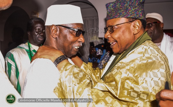 PHOTOS - GAMOU 2018 - Les temps-forts de l'accueil  des délégations officielles  par la Famille de Seydil Hadj Malick SY (rta)