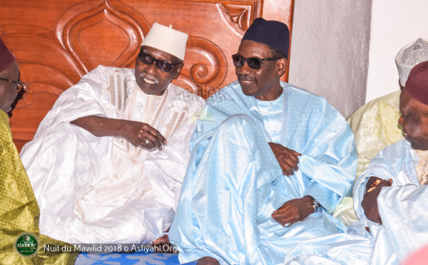 PHOTOS - GAMOU 2018 - Les Images de la nuit du Gamou à la Grande Mosquée El Hadj Malick Sy (rta)