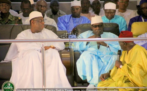 PHOTOS - Gamou 2018 - La Visite du President Macky Sall à Tivaouane