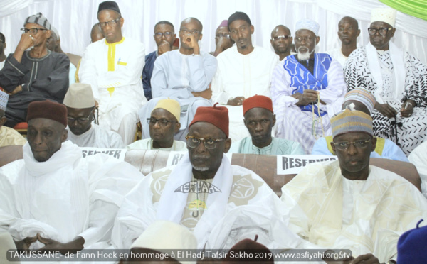 PHOTOS - FANN HOCK - Les images du Takussan  El Hadj Tafsir Sakho 2019, organisé par Imam Ousmane Sakho