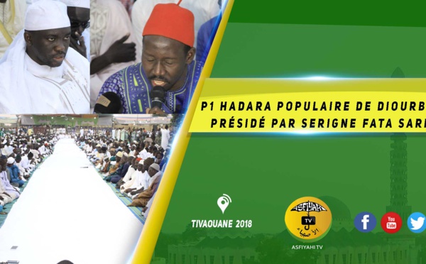 VIDEO -  Suivez La Hadratoul Djumah de Abnâ'u Hadrati Tijaniyati de Diourbel,  chez Serigne Oumar Tandian , le Vendredi 11 janvier 2019