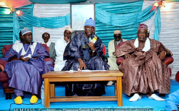 PHOTOS - HLM FASS - Les Images de la Conférence du Djamiya Seydi Djamil 2019, animée par Oustaz Diabel Koité