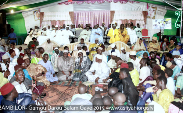 PHOTOS - BAMBILOR- Les Images du Gamou de Darou Salam Gaye, édition 2019