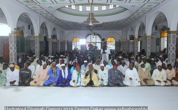 PHOTOS - ZAWIYA DAKAR - Les Images de la Hadratoul Djumah en prélude au Gamou 2019 de la Zawiya 
