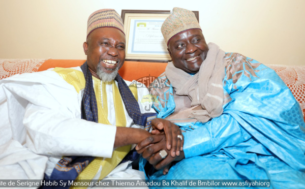 PHOTOS - BAMBILOR - Les Images de la visite de Serigne Habib Sy Mansour chez Thierno Amadou Ba Khalif de Bambilor