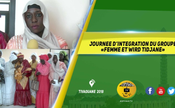 VIDEO -  Journée d’intégration du groupe «femme et wird tidjane»