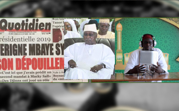 VIDEO - Démenti au Journal le Quotidien et Eclairages sur les Propos du Khalif Serigne Babacar Sy Mansour à propos des "Djins" et du 2ieme Mandat. 