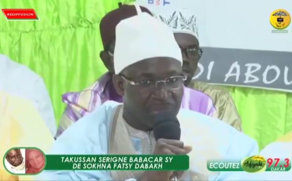 Takoussan Sokhna Fatsy 2019 - L’allocution de Serigne Cheikh Tidiane Tall