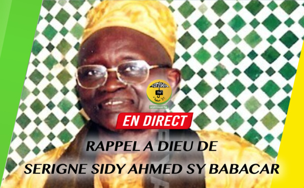 REPLAY RUE THIERS - Ceremonie troisieme jour du rappel à Dieu de Serigne Sidy Ahmed Sy Babacar
