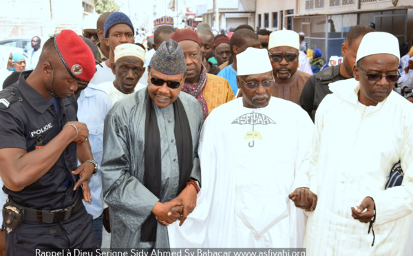 PHOTOS - RAPPEL À DIEU DE SERIGNE SIDY AHMED SY BABACAR: Les Images des Funérailles et Cérémonie de Prières 