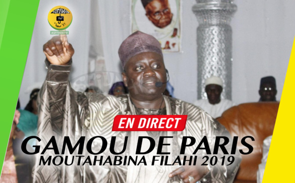 REPLAY PARIS - Gamou Serigne Babacar Sy organisé par le Dahiratoul Moutahabina Filahi à Aulnay Sous-bois