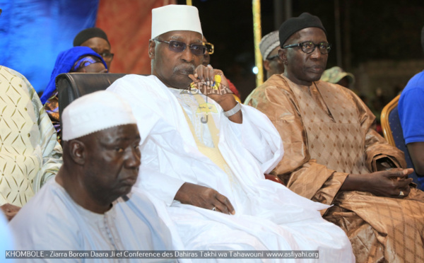 PHOTOS -KHOMBOLE : Les Images de la Ziarra Borom Daara Ji et Conference des Dahiras Takhi Wa Tahawouni , Samedi 13 Avril 2019