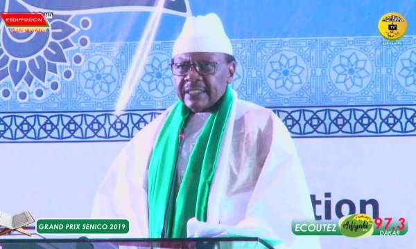 GRAND PRIX SENICO 2019 - Discours de Serigne Pape Malick Sy