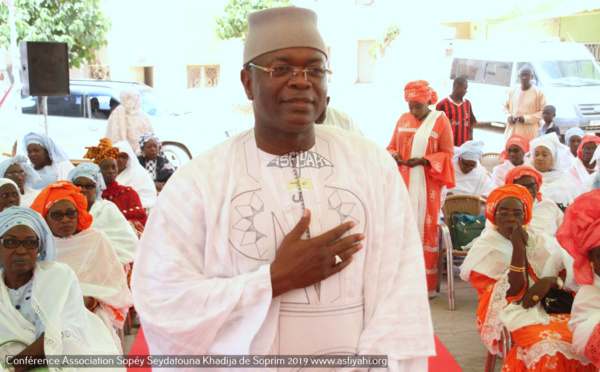 PHOTOS - Les images de la Conférence de l'Association Sopeey Seydatouna Khadija de Soprim, Edition 2019