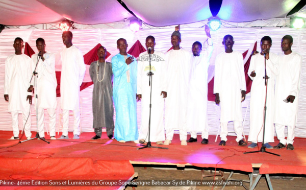 PHOTOS - PIKINE - Les images de la 4éme Edition de la nuit Religieuse en Sons et Lumières du Groupe Sope Serigne Babacar Sy (rta)