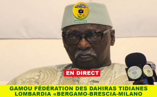 REPLAY ITALIE - Gamou Lombardia 2019 présidé par Serigne Babacar Sy Mansour