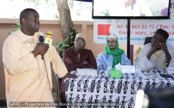 PHOTOS - Les Images de la Projection au WARC du Film sur Borom Daradji réalisé par Serigne Cheikh Oumar Sy Djamil