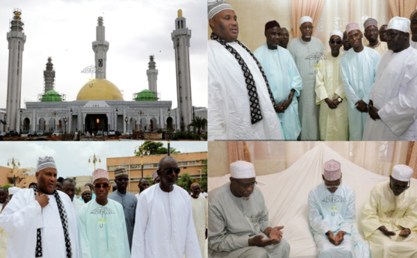 PHOTOS - Visite du Cadre Unitaire de l'islam à la Grande Mosquée Massalikoul Jinaan. L’histoire de la belle cohabitation religieuse du Sénégal.magnifiée