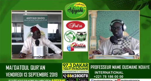 Professeur Mame Ousmane Ndiaye - Introduction Plateau Spécial sur l’école de El Hadj Malick Sy