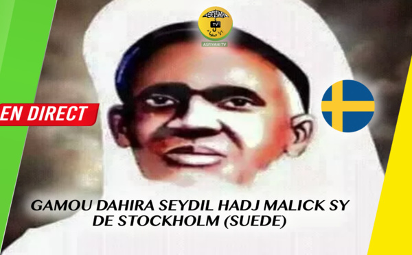 DIRECT SUÈDE - Suivez le Gamou Annuel Dahira Seydi El Hadji Malick Sy (RTA)  Stockholm 