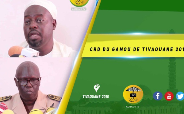 VIDEO -  CRD du Gamou de Tivaouane 2019 - Le Gouverneur de la Région de Thies rassure