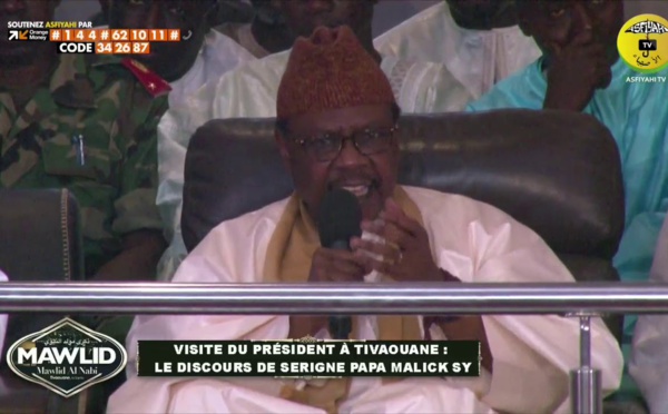 Visite du Président (Mawlid 2019) - Le Discours du Porte Parole du Khalif Serigne Papa Malick