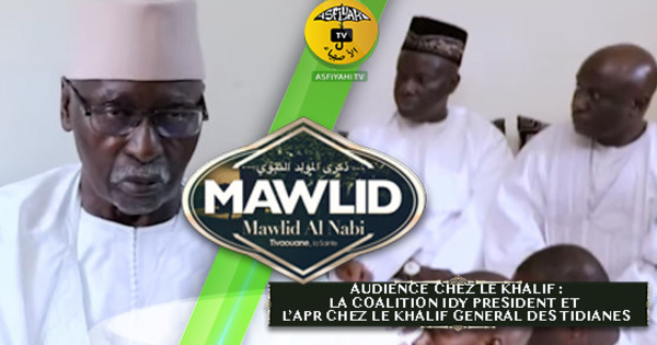 Audiences Mawlid 2019 - La Coalition Idy President chez le Khalif General des Tidianes