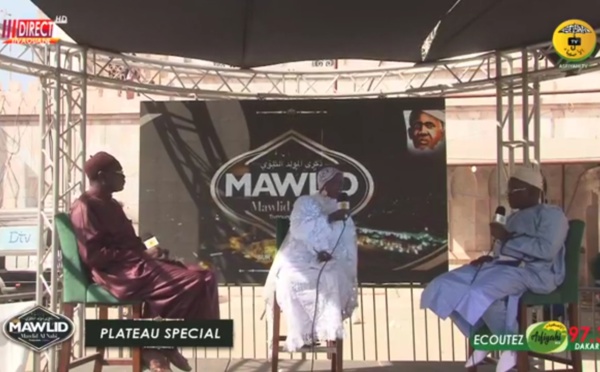 DIRECT TIVAOUANE - PLATEAU SPECIAL MAWLID 2019 - invites Imam Khalifa Diagne et Iman Mansour Seck