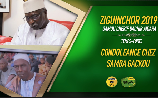 PARTIE 5 - ZIGUINCHOR 2019 - Les Condoléances de Serigne Babacar SY Mansour chez la famille de Samba Gackou