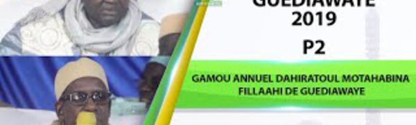 VIDEO - Suivez le Gamou Annuel du Dahira Moutahabina Fillahi de Guediawaye animé par Serigne Habib Sy Mansour, 7 Decembre 2019