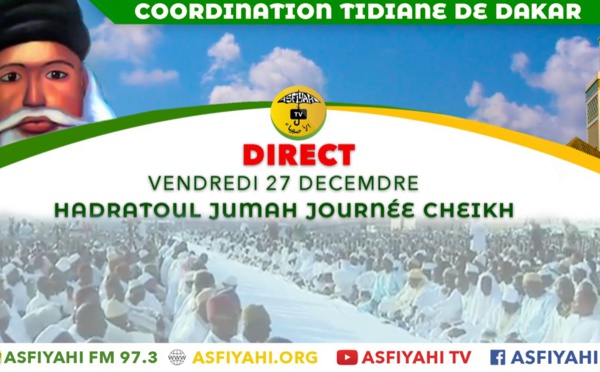 REPLAY GRANDE MOSQUÉE - Hadratoul Jumah d'ouverture des Journées Cheikh 2019