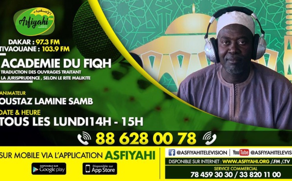 ACADEMIE FIQH DU LUNDI 18 NOVEMBRE 2019 THEME DERETT MBAAX AK MERETT