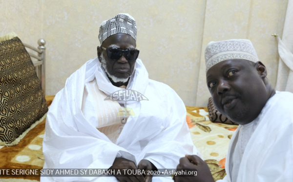 PHOTOS - Serigne Mountakha Mbacké, parrain du Gamou annuel de Diacksao: Les Images de la Visite de Serigne Sidy Ahmed Sy Dabakh à Touba