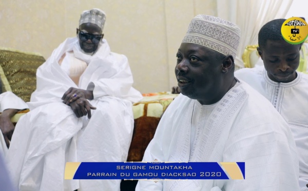 VIDEO - Serigne Mountakha Mbacké, parrain du Gamou annuel de Diacksao; Touba et Tivaouane réitèrent les fondements d’un lien éternel.